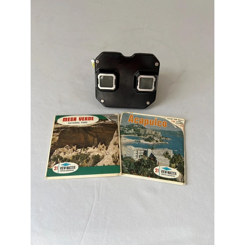 View-Master 3D Viewer Sawyer's Model C Two Reel Packets (3475)